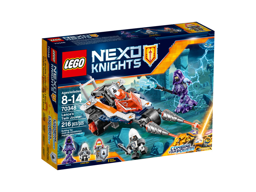 70348 LEGO NEXO KNIGHTS LANCES DOBBELTE TURNERINGSDRAGSTER