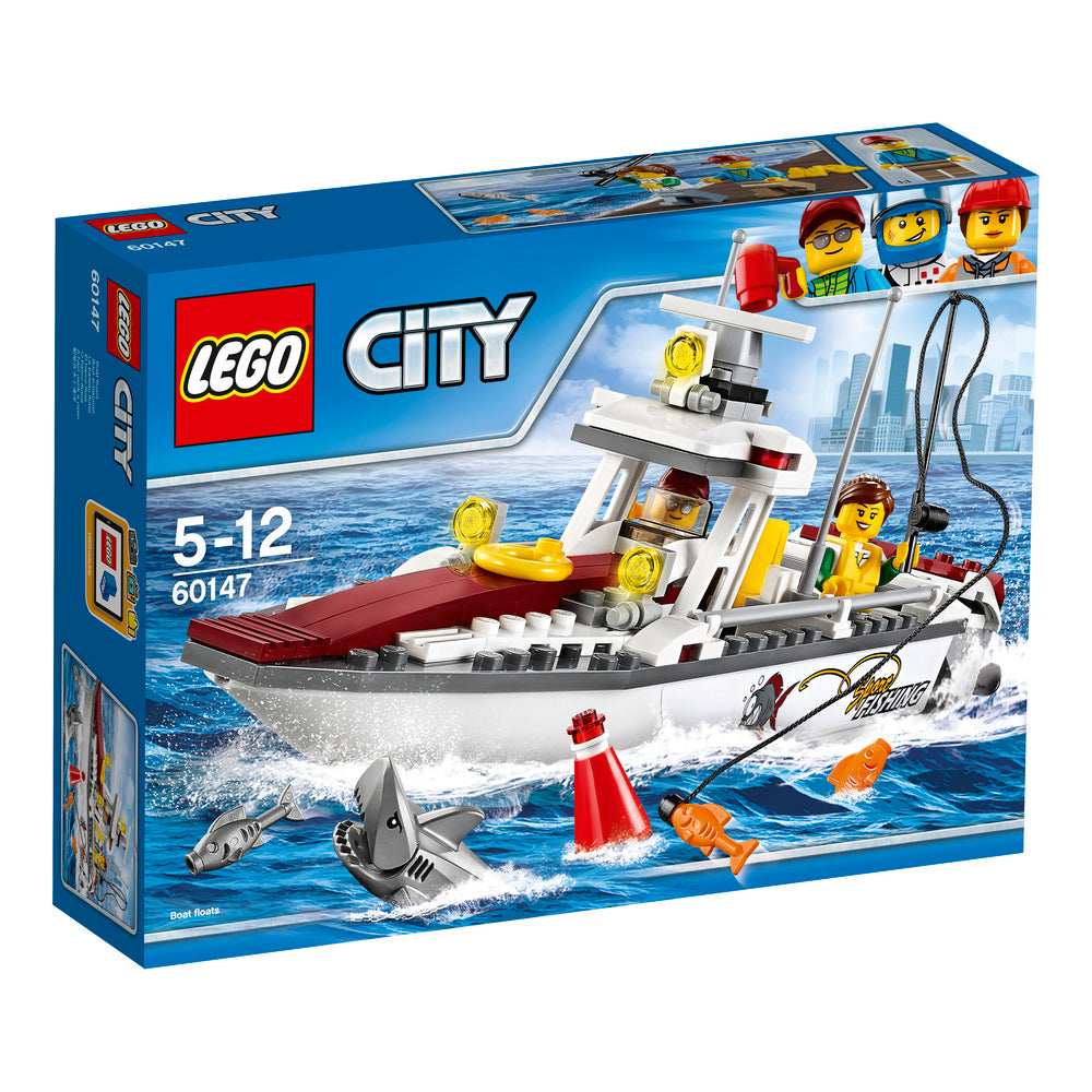 60147 LEGO City Vehicles Fiskebåd