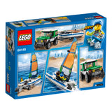 60149 LEGO City Great Vehicles Firhjulstrækker med katamaran