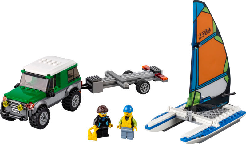 60149 LEGO City Great Vehicles Firhjulstrækker med katamaran