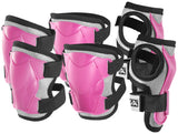 Beskyttelsessæt - pink - str s (4-6 år)