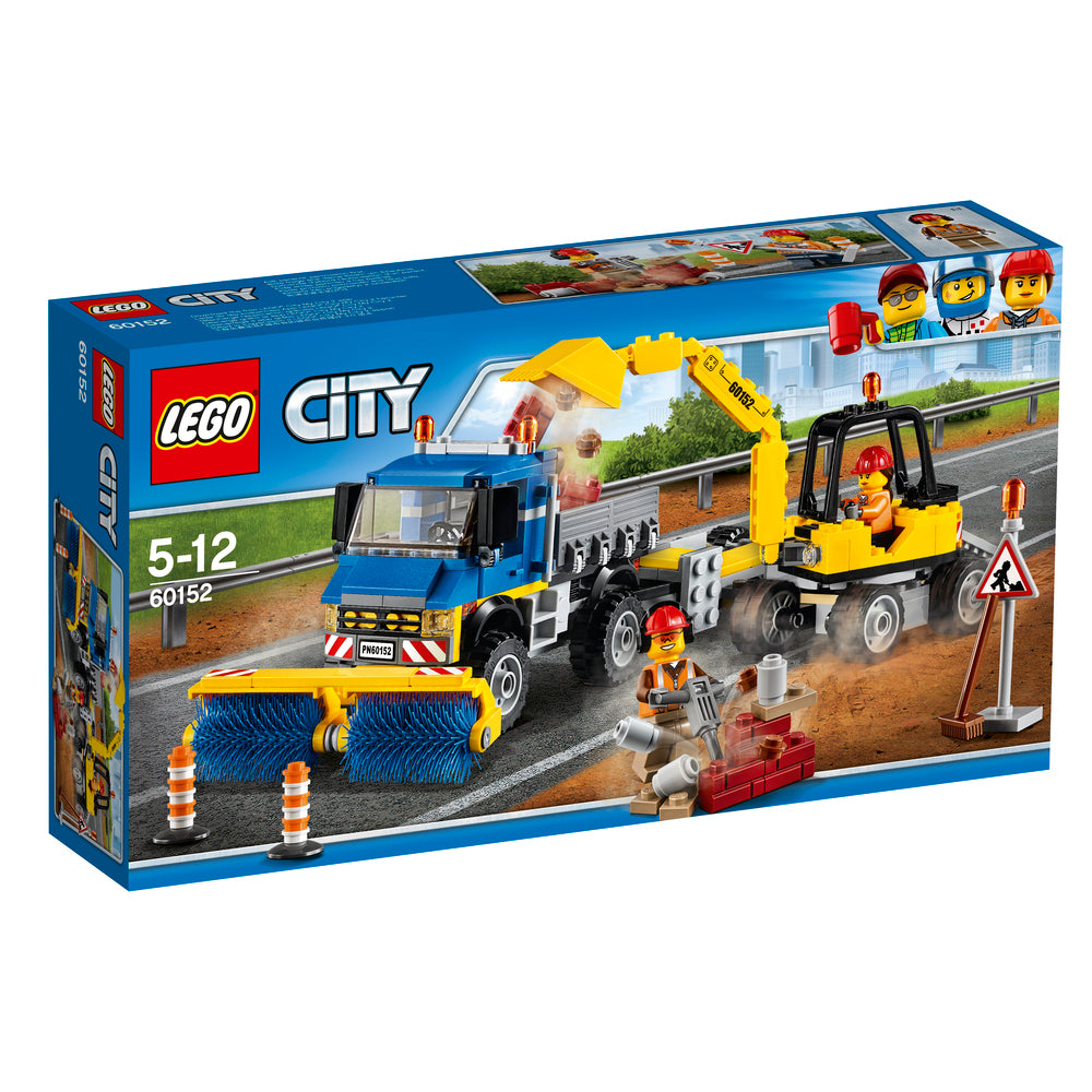 60152 LEGO CITY GREAT VEHICLES FEJEMASKINE OG GRAVEMASKINE