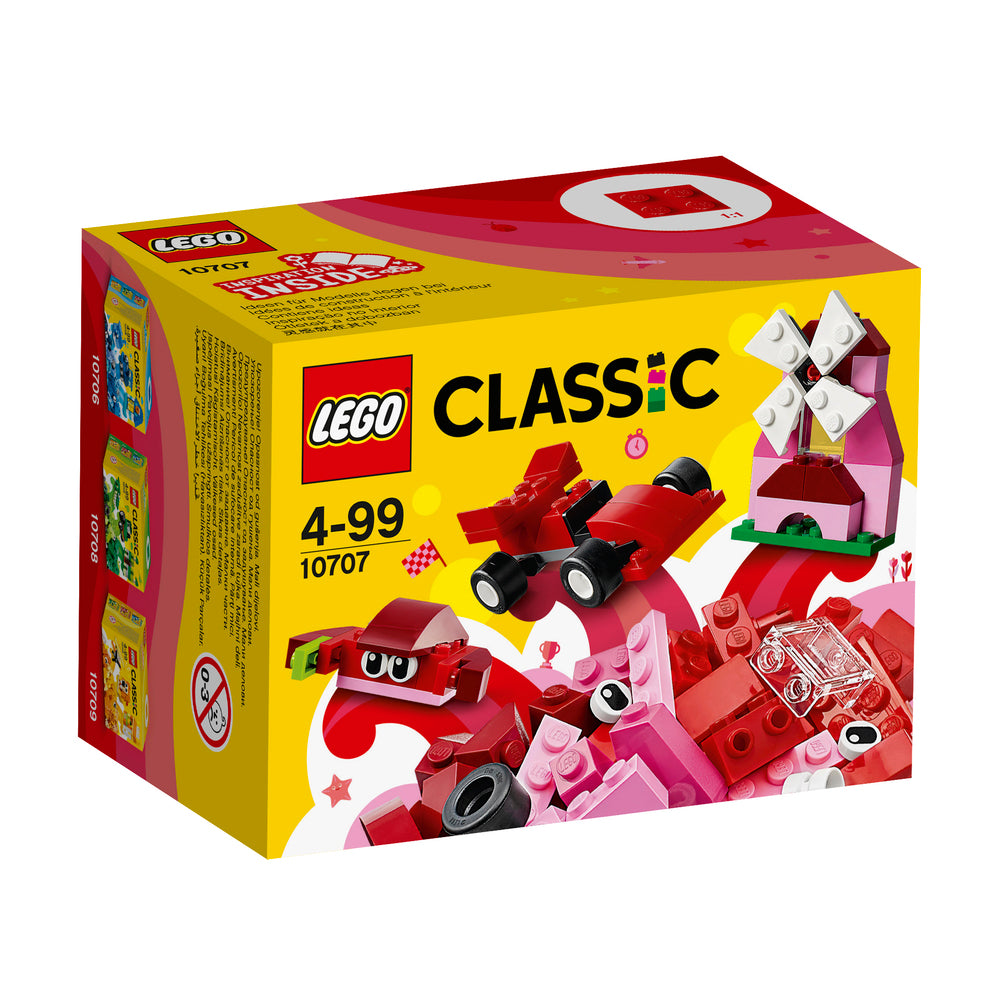 10707 LEGO CLASSIC RØDT KREATIVITETSSÆT