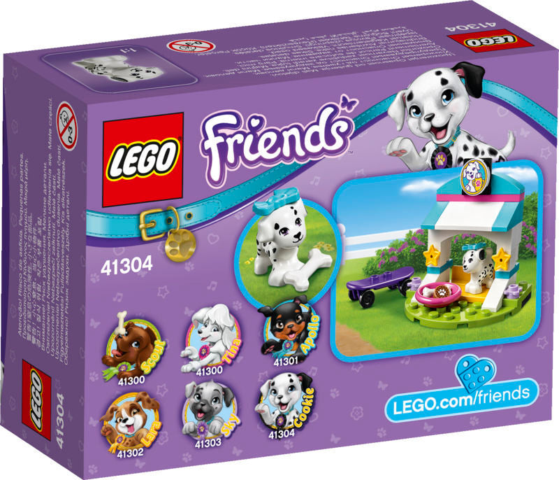 41304 LEGO FRIENDS HVALPEKUNSTER OG GODBIDDER