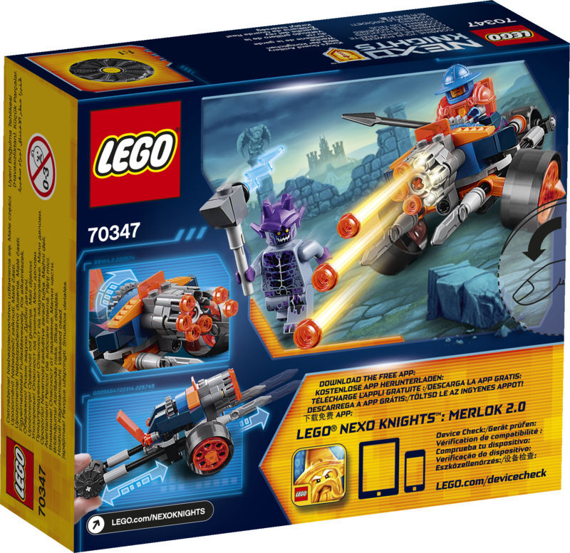 70347 LEGO Nexo Knights Kongevagtens artilleri