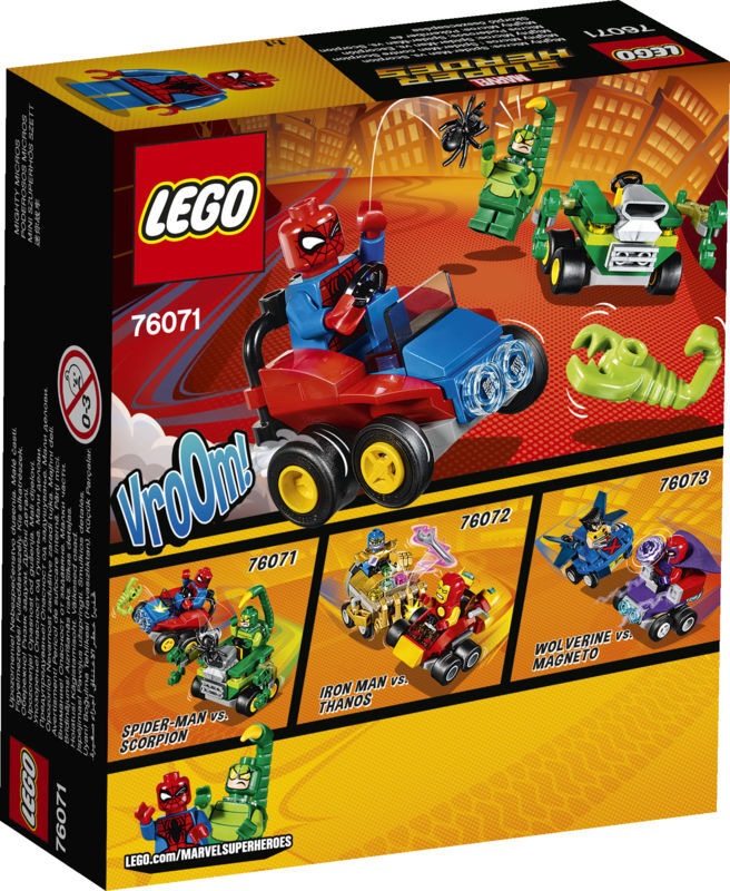 76071 LEGO SUPER HEROES MIGHTY MICROS: SPIDER-MAN MOD SCORPI