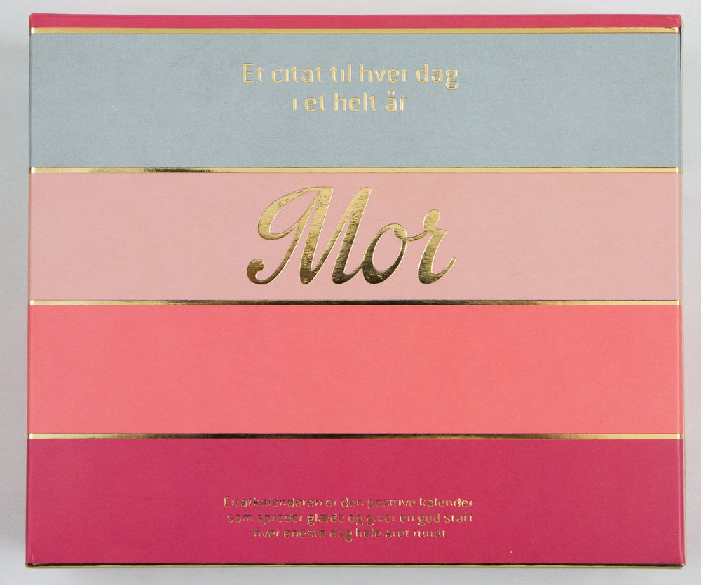 KALENDER 365 CITAT MOR STRIBER GULD FOIL