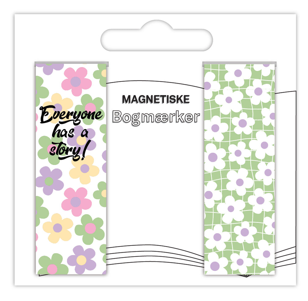 Bogmærker magnetiske 8 ass u/display /96 stk