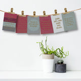 KORT M/CITAT A6 GULD KLEMME MINDFUL