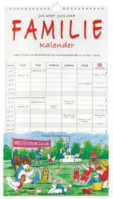 FAMILIEKALENDER DYR 17/18
