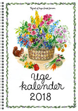 UGEKALENDERBOG PLAKATFORLAGET 9,5X17 2018