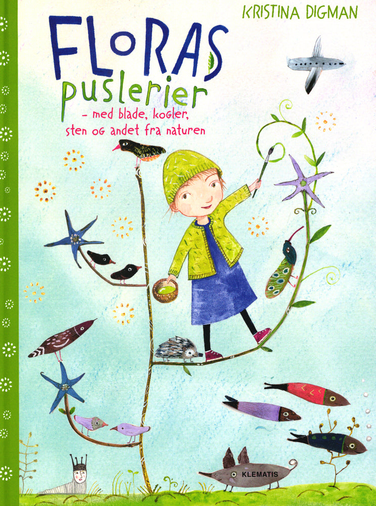 Floras puslerier - med blade, kogler, sten og andet fra naturen