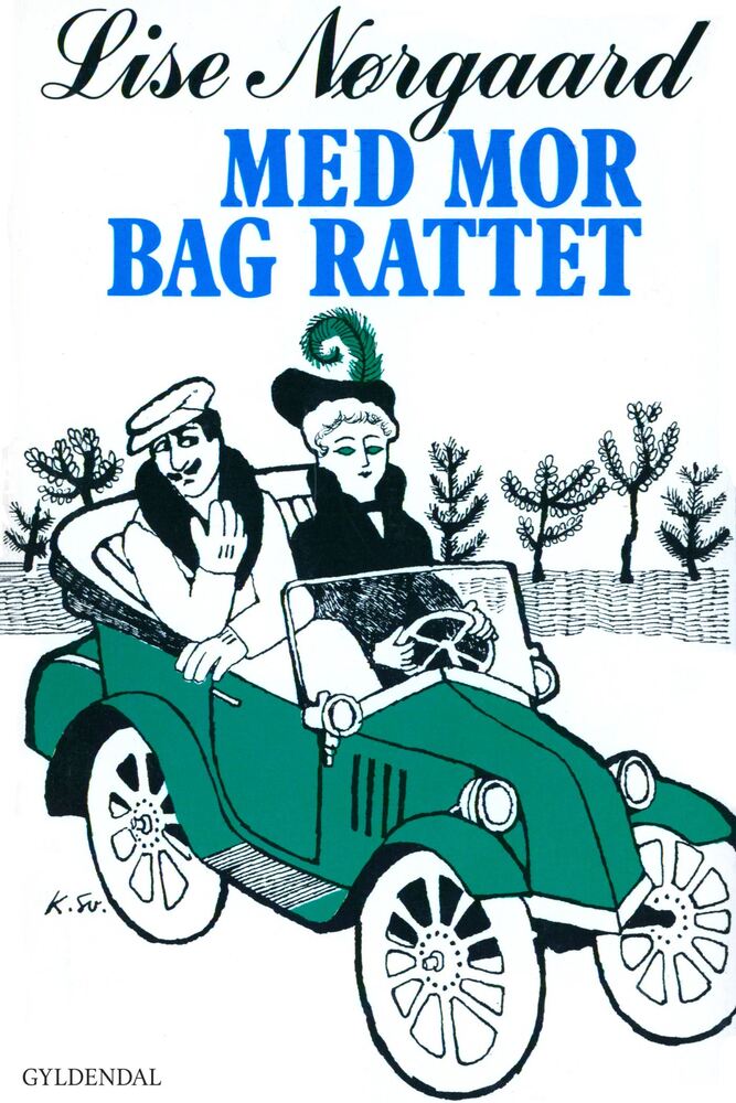 Med mor bag rattet