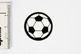 KARTONMÆRKAT 20STK SORT/HVID FODBOLD