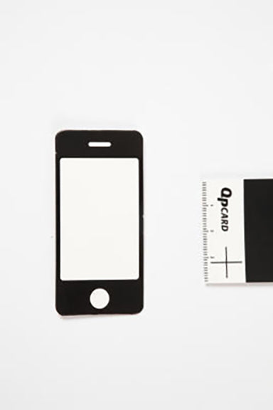 KARTONMÆRKAT 10STK SORT/HVID MOBILTELEFON
