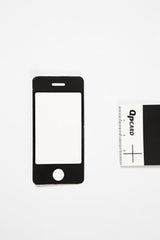 KARTONMÆRKAT 10STK SORT/HVID MOBILTELEFON