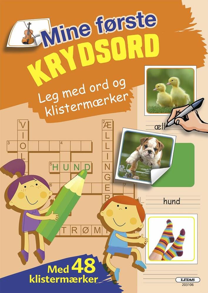 Mine første krydsord (orange)