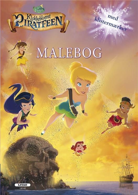 Malebog: Klokkeblomst og Piratfeen