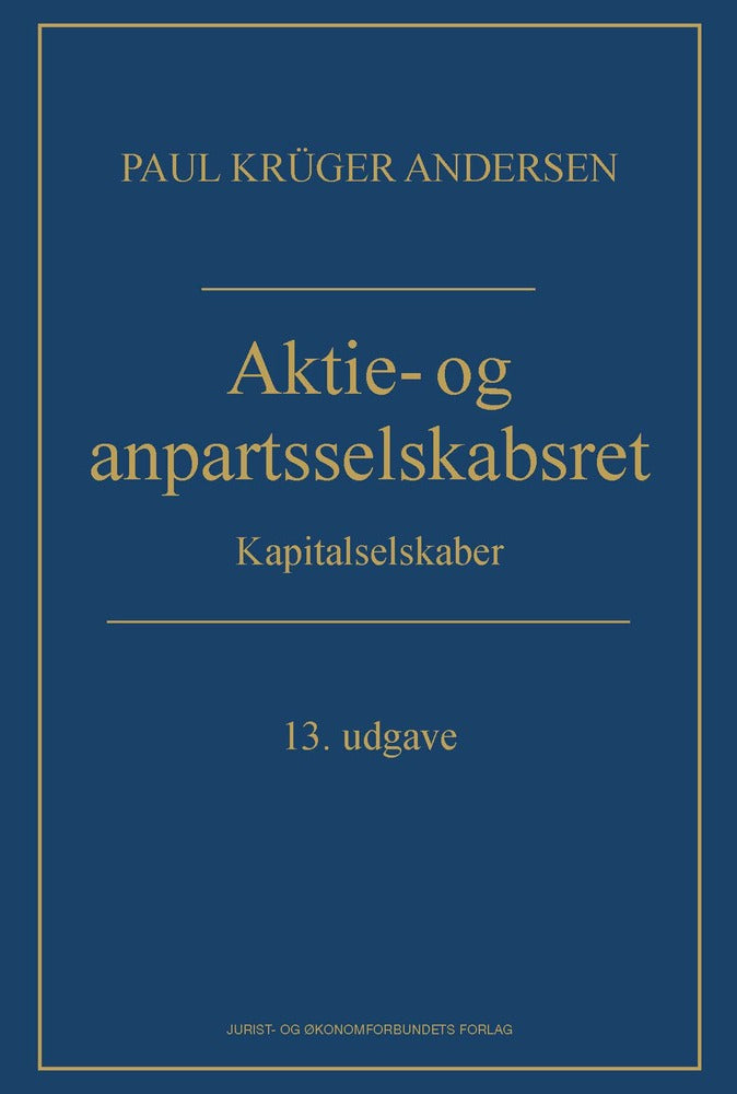 Aktie- og anpartsselskabsret