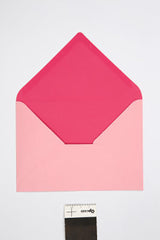 KUVERT C6 100G ROSA/PINK 10 STK