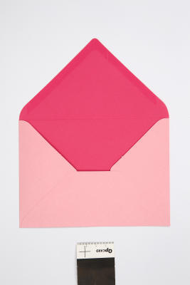 KUVERT C6 100G ROSA/PINK 10 STK