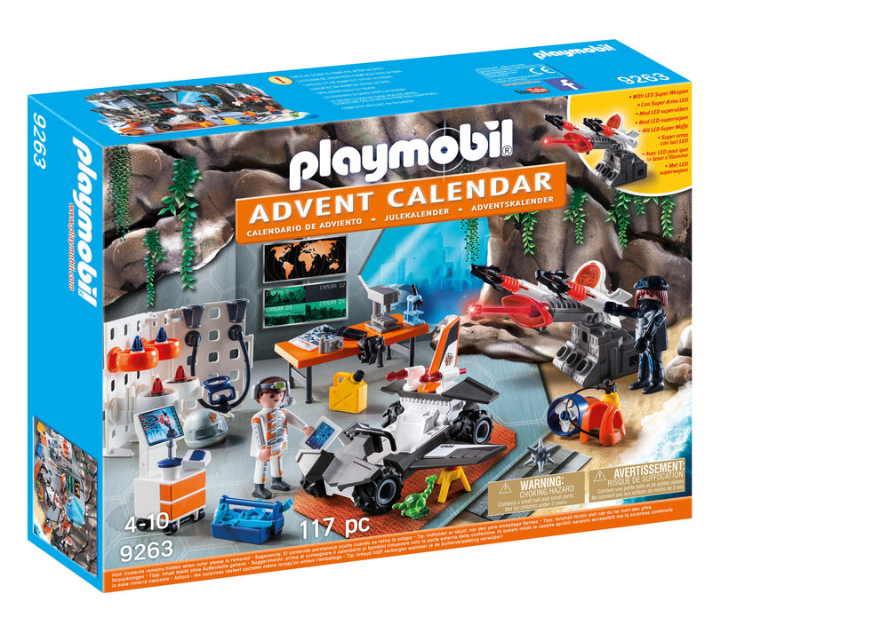 9263 JULEKALENDER "SPY TEAM-VÆRKSTED"