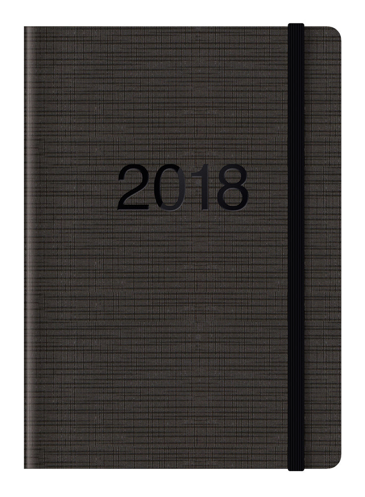 KALENDER 2018 LETTS MEMO A5 UGE SORT
