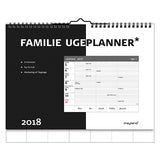 VÆGKALENDER UGE A4  2018 MAYLAND