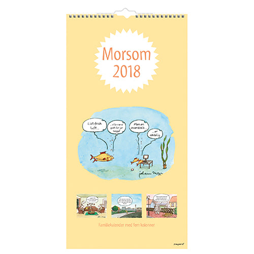 FAMILIEKALENDER MORSOM  2018 MAYLAND