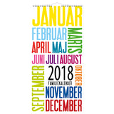 FAMILIEKALENDER TREND  2018 MAYLAND