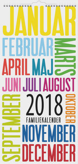 FAMILIEKALENDER TREND  2018 MAYLAND