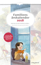 FAMILIE ÅRSKALENDER 4 KOLONNER, 2018 MAYLAND