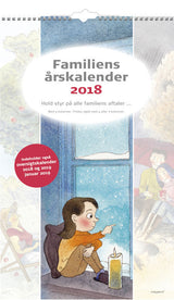 FAMILIE ÅRSKALENDER 5 KOLONNER, 2018 MAYLAND