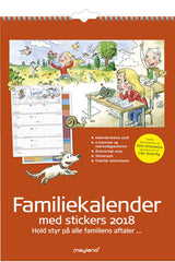 FAMILIEKALENDER OTTO DICKMEISS STICKERS,,2018 MAYLAND