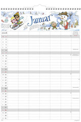 FAMILIEKALENDER OTTO DICKMEISS STICKERS,,2018 MAYLAND