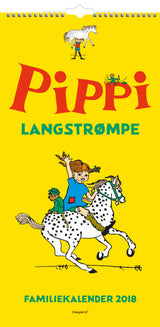 FAMILIEKALENDER PIPPI LANGSTRØMPE  2018 MAYLAND