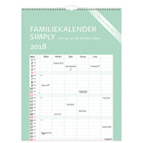 FAMILIEKALENDER SIMPLY  2018 MAYLAND