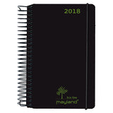 ECO LINE  SPIRALKALENDER 1 DAG SORT  2018 MAYLAND