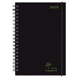 ECO LINE A5 UGEKALENDER  SORT  2018 MAYLAND