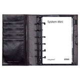 SYSTEM MINI UGEKALENDER TVÆRFORMAT SORT KUNSTSKIND 2018 MAYL