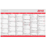 KONTORKALENDER STOR  2018 MAYLAND