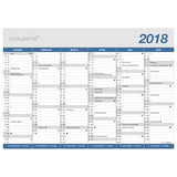 KONTORKALENDER A4  2018 MAYLAND