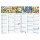 KALENDER A3 OTTO DICKMEISS ILLU.  2018 MAYLAND