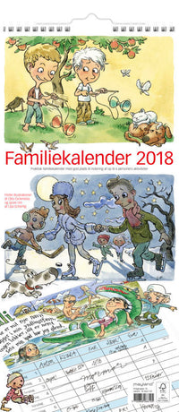 FAMILIEKALENDER OTTO DICKMESS ILLU.  2018 MAYLAND
