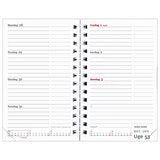MINI PLANNER UGE TVÆRFORMAT SKIND 2018 MAYLAND