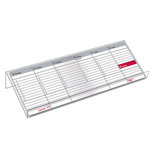 MINI BORDKALENDER SORT VINYL  2018 MAYLAND