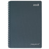 A5 UGEKALENDER GRÅ PP  2018 MAYLAND