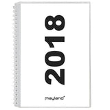A5 UGEKALENDER PP 4 ILLU.  2018 MAYLAND