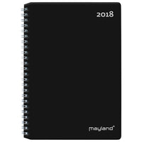 A5 UGEKALENDER PP SORT  2018 MAYLAND
