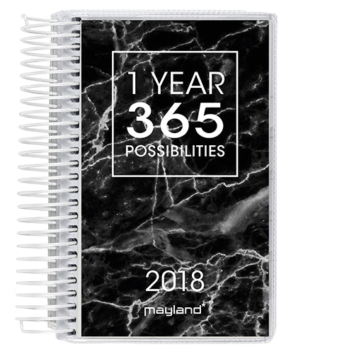 MINI SPIRALKALENDER 1 DAG PP 4 ILL. 2018 MAYLAND